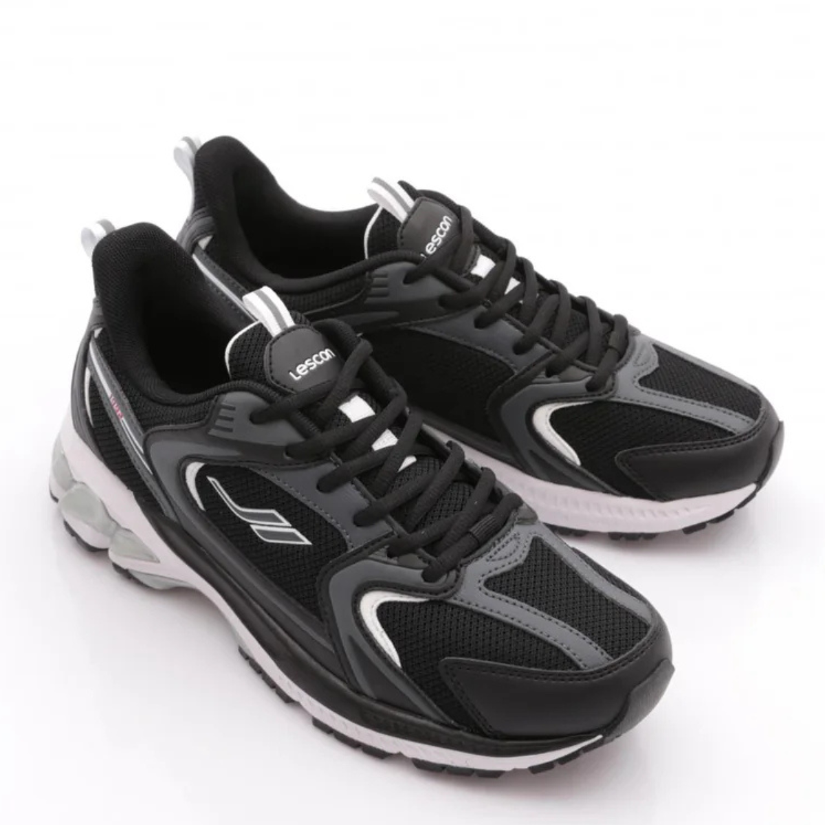 Lescon Men’s Orion 2 Running Men’s-BLK - Black / 44