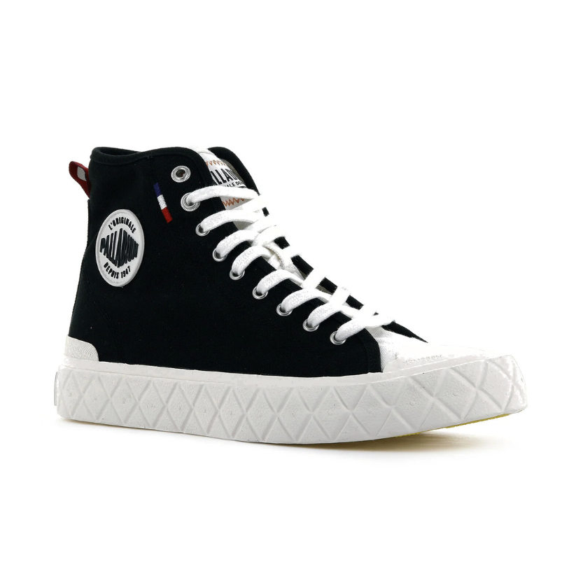 PALLADIUM PALLA ACE CANVAS MID 77015-030 - Black / 40