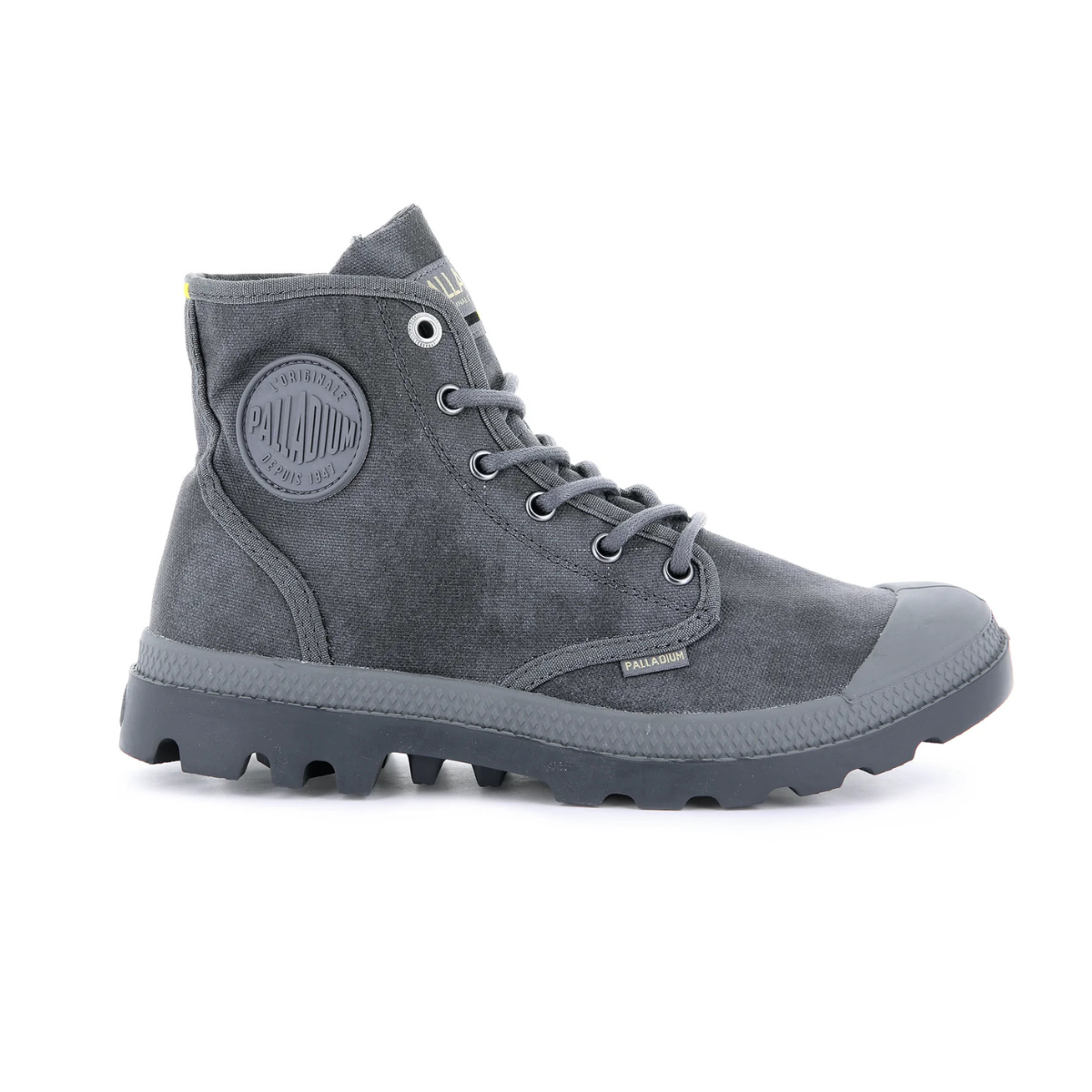 PALLADIUM PAMPA HI WAX 77222-068 - Gray / 46