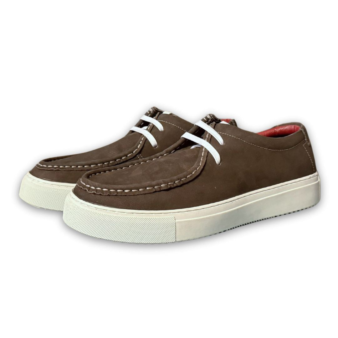PATINA Causal Suede Leather Shoes Men 200-09-BRN