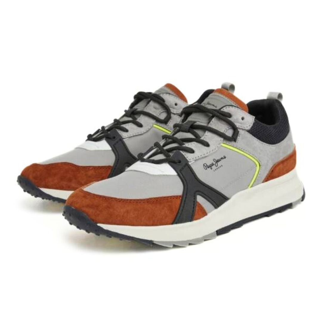 PEPE JEANS Joy Tech Fashion Sneakers Men PMS31015-GRYTAN