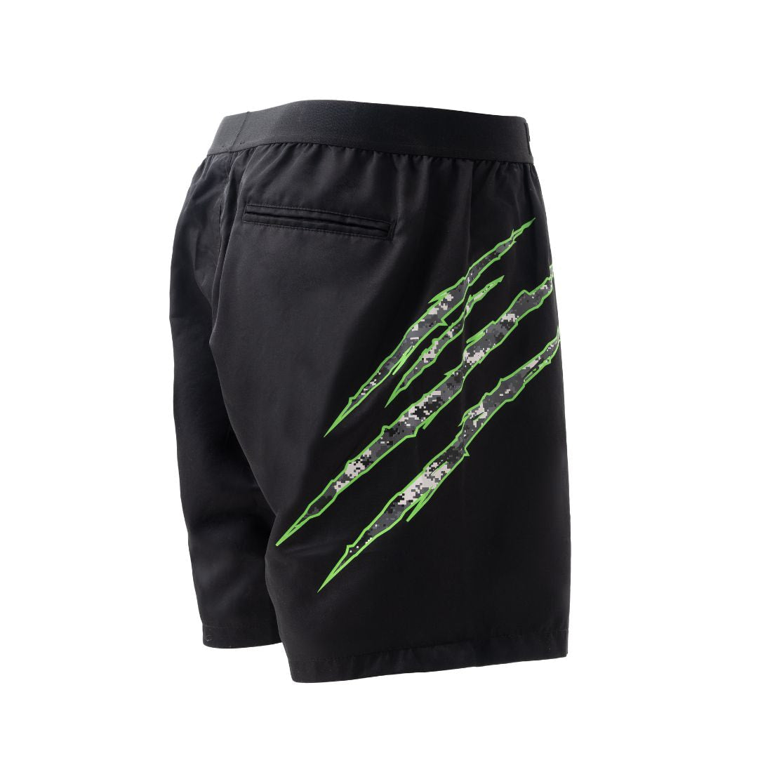 PLEIN SPORT Logo Print Drawstring Swim Shorts Men PS25028-BLK