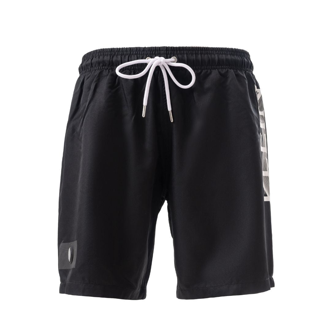 PLEIN SPORT Logo Print Drawstring Swim Shorts Men PS25048-BLK - S / Black