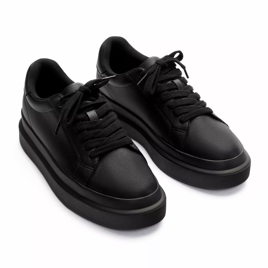 Pull & Bear Chunky Sole Sneakers Men 2204-340-BLK