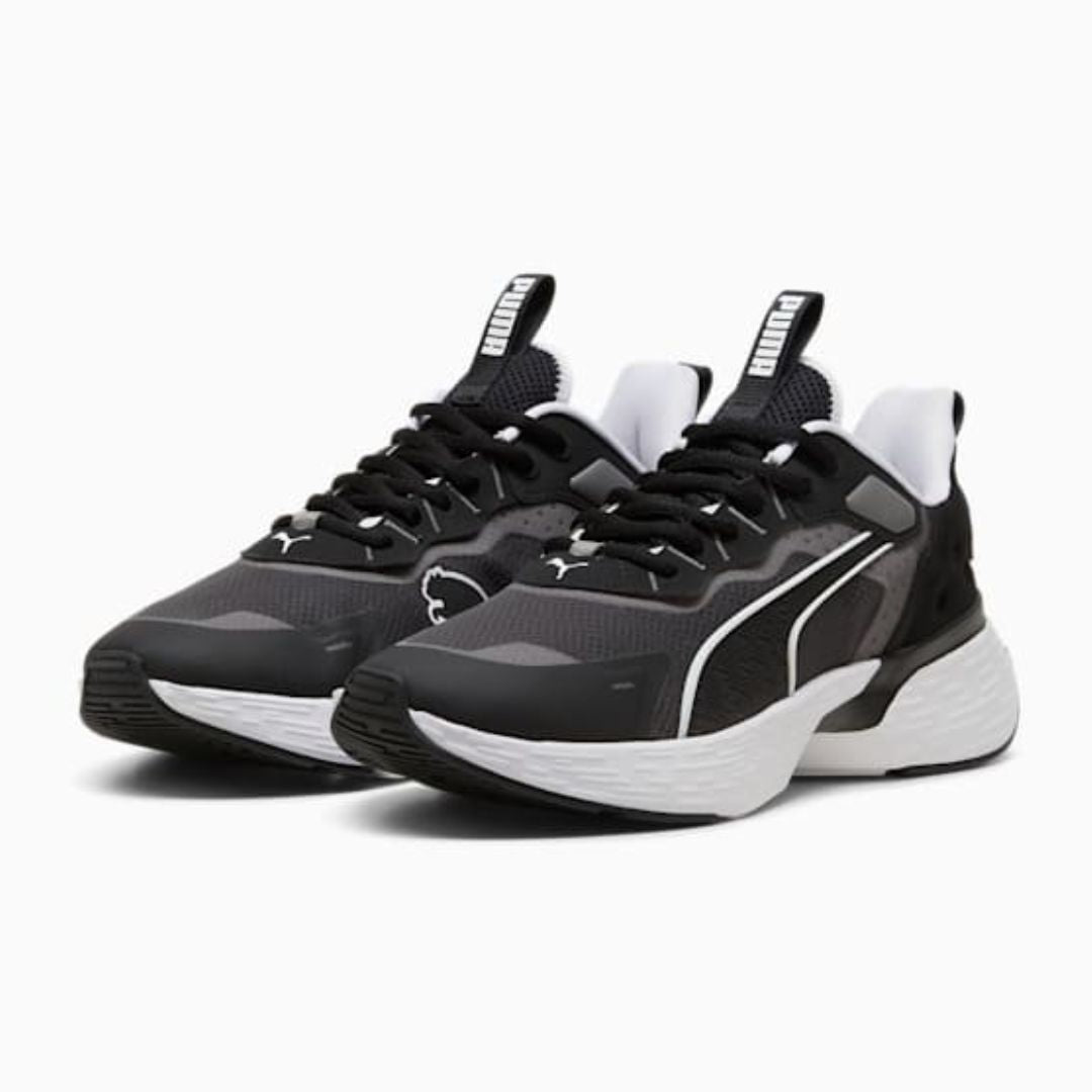 PUMA Softride Sway Running Sneakers Men 379443-01-BLK