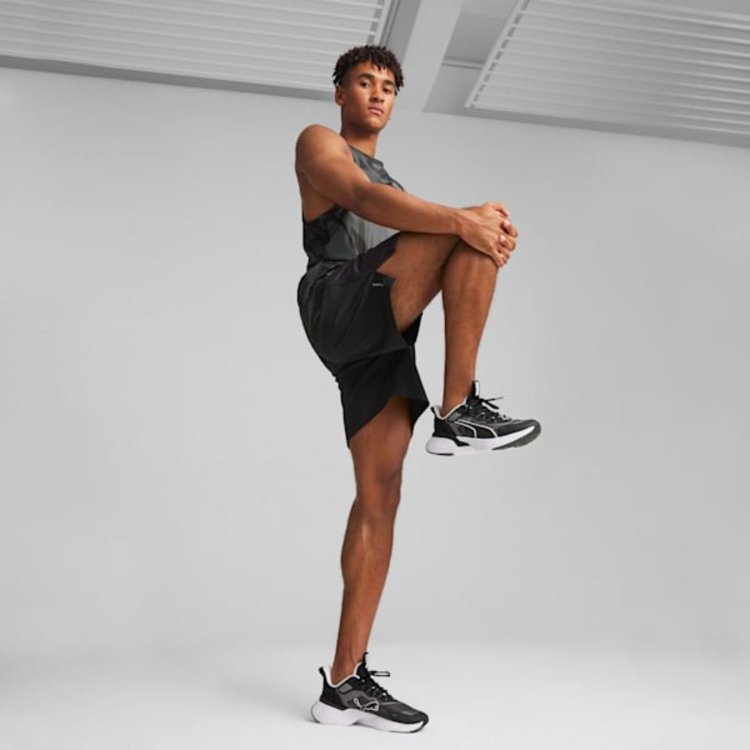 PUMA Softride Sway Running Sneakers Men 379443-01-BLK