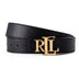 Ralph Lauren Logo Golf Belt Men - BLKGLD Black / 115 CM Accessories