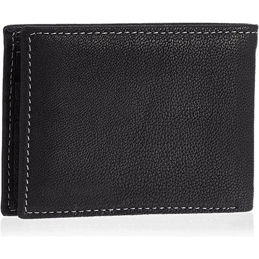 Timberland Leather RFID Blocking Passcase Security Wallet - Black - Accessories