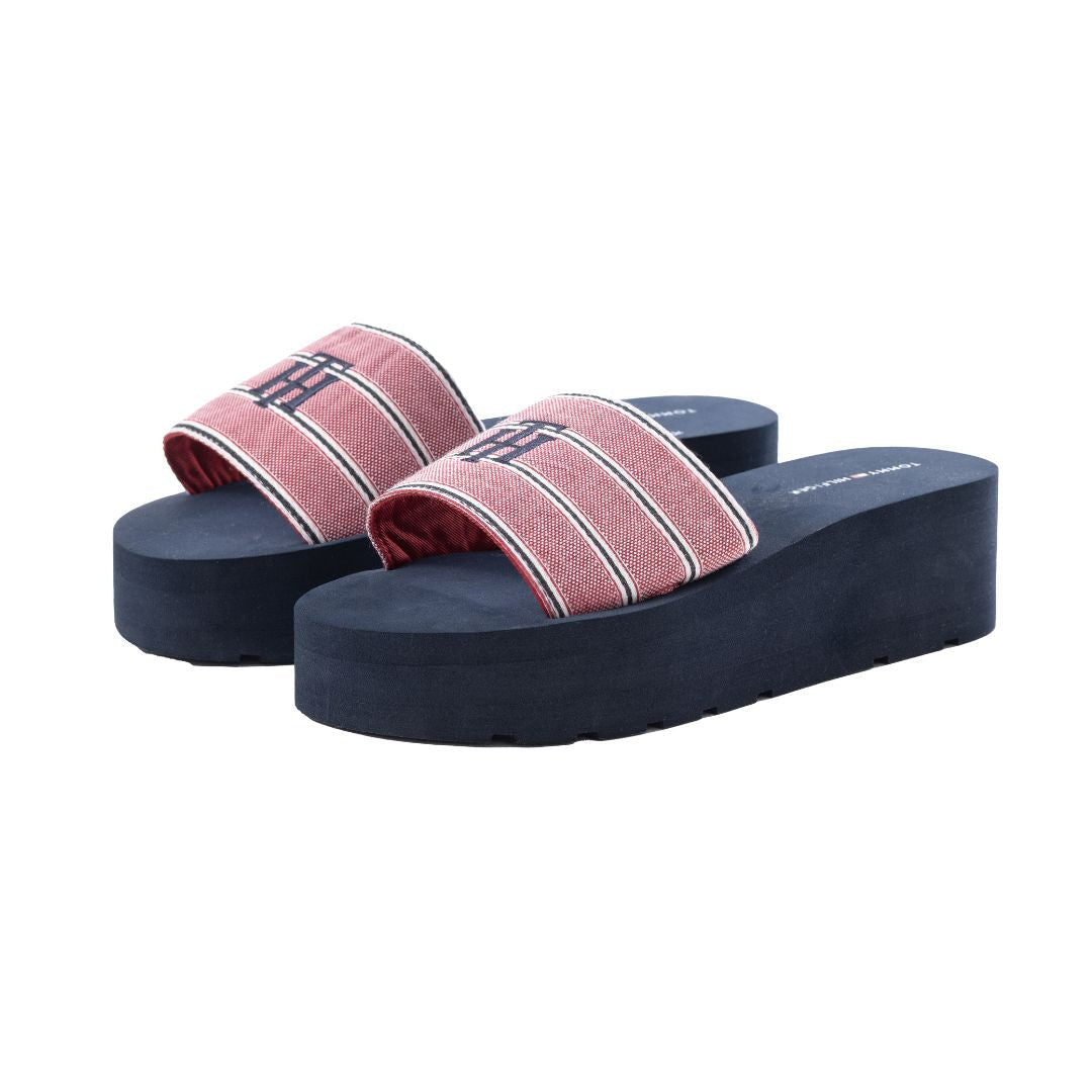 Tommy Hilfiger Adelinn Flatform Wedge Sandal - PNK - Pink / 35