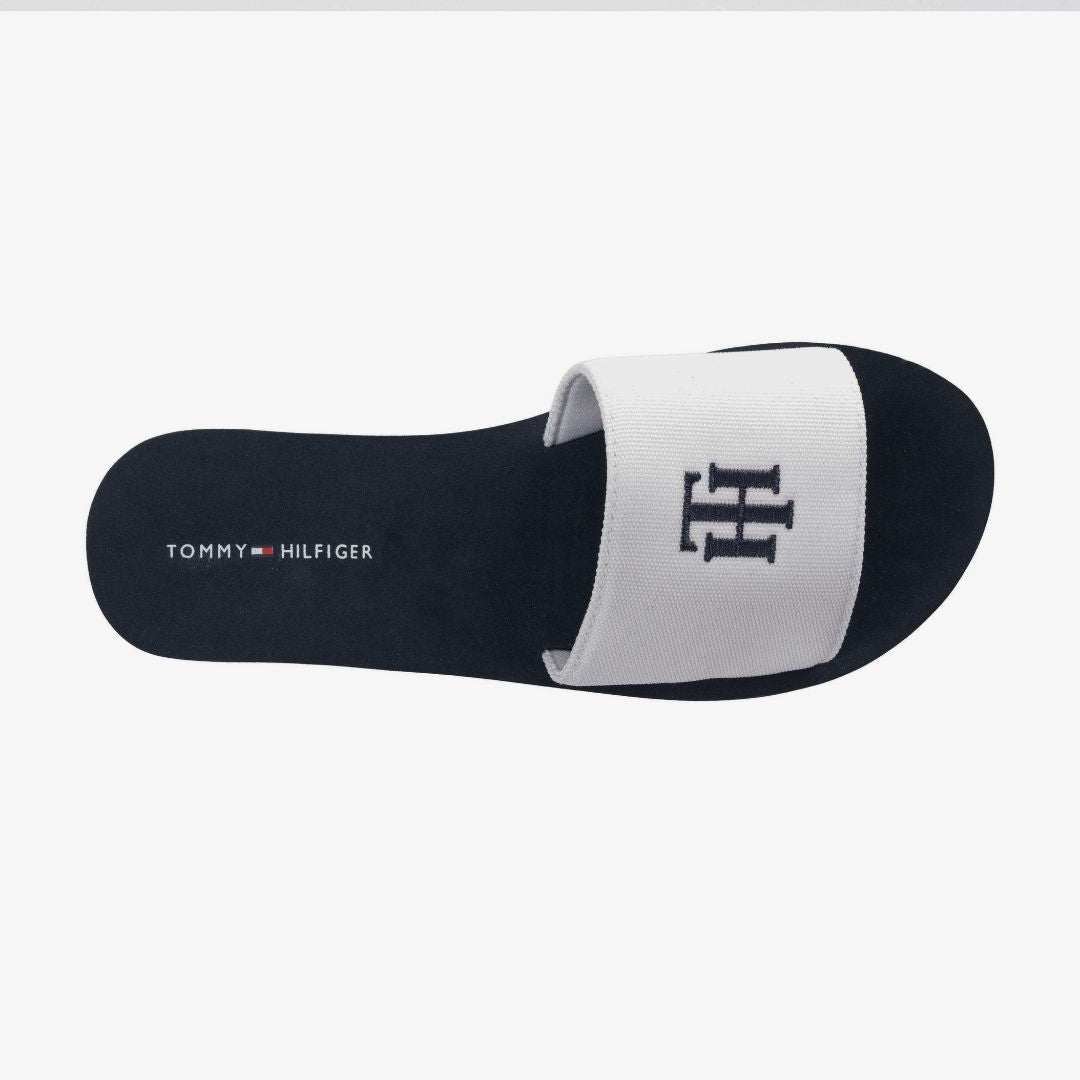 Tommy Hilfiger Adelinn Flatform Wedge Sandal - WHT