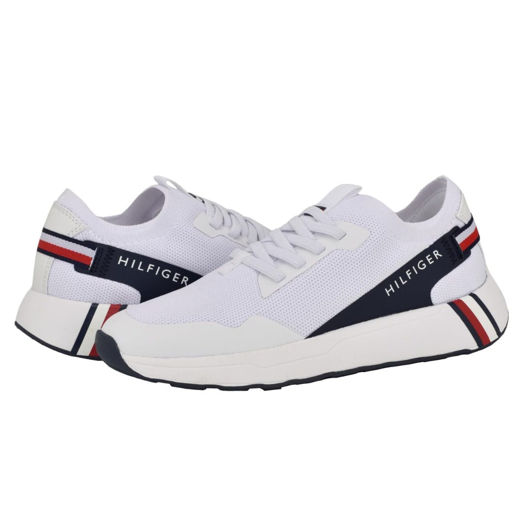 Tommy Hilfiger Arosa White Sneakers Women Shoes JLOOD COM