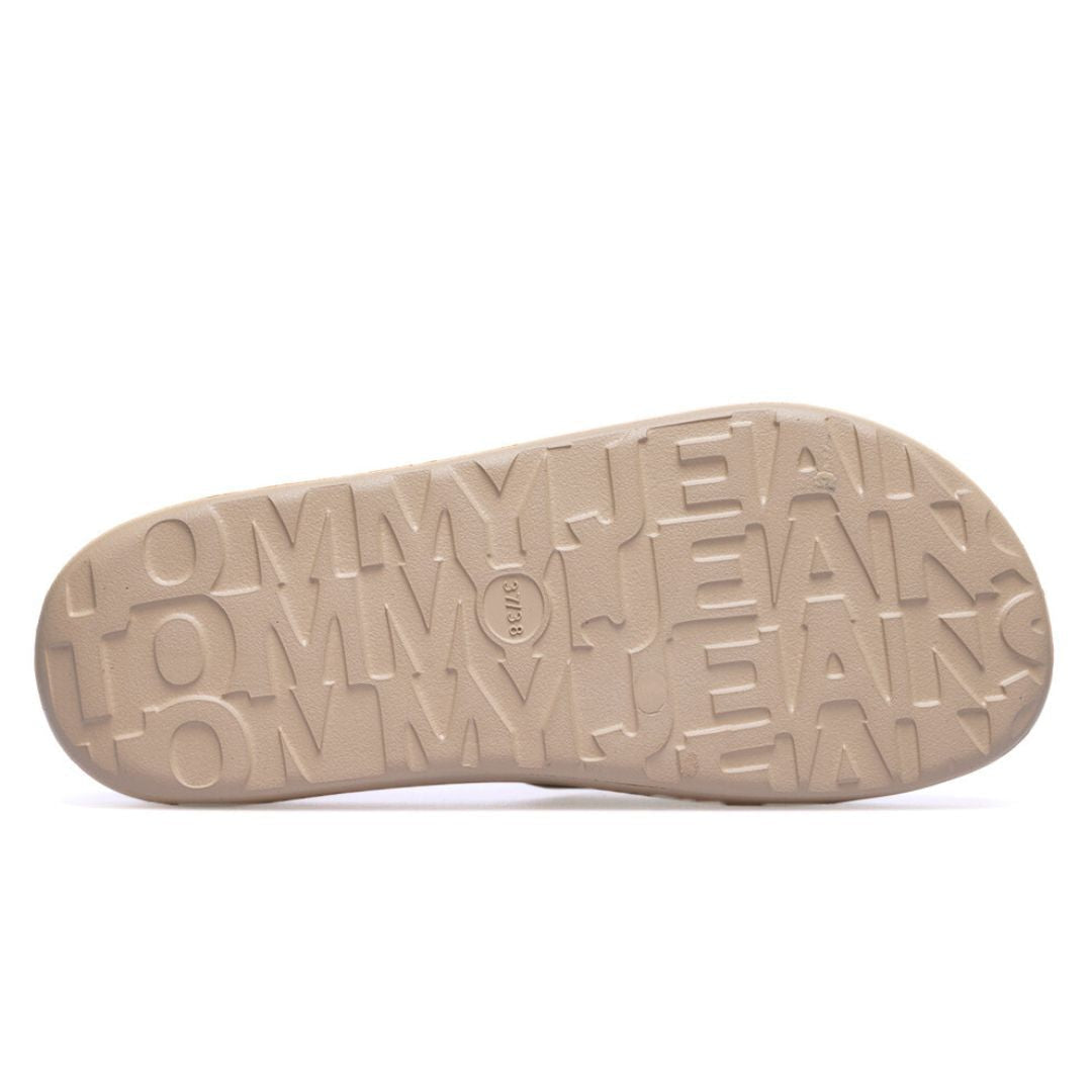 Tommy Hilfiger Chunky Flatform Pool Slides - BEG