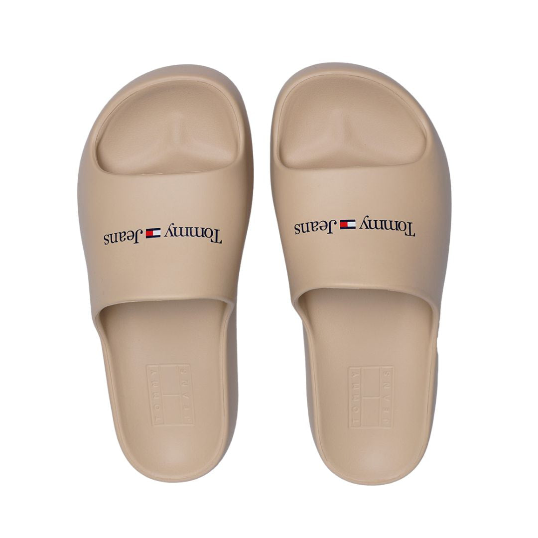 Tommy Hilfiger Chunky Flatform Pool Slides - BEG