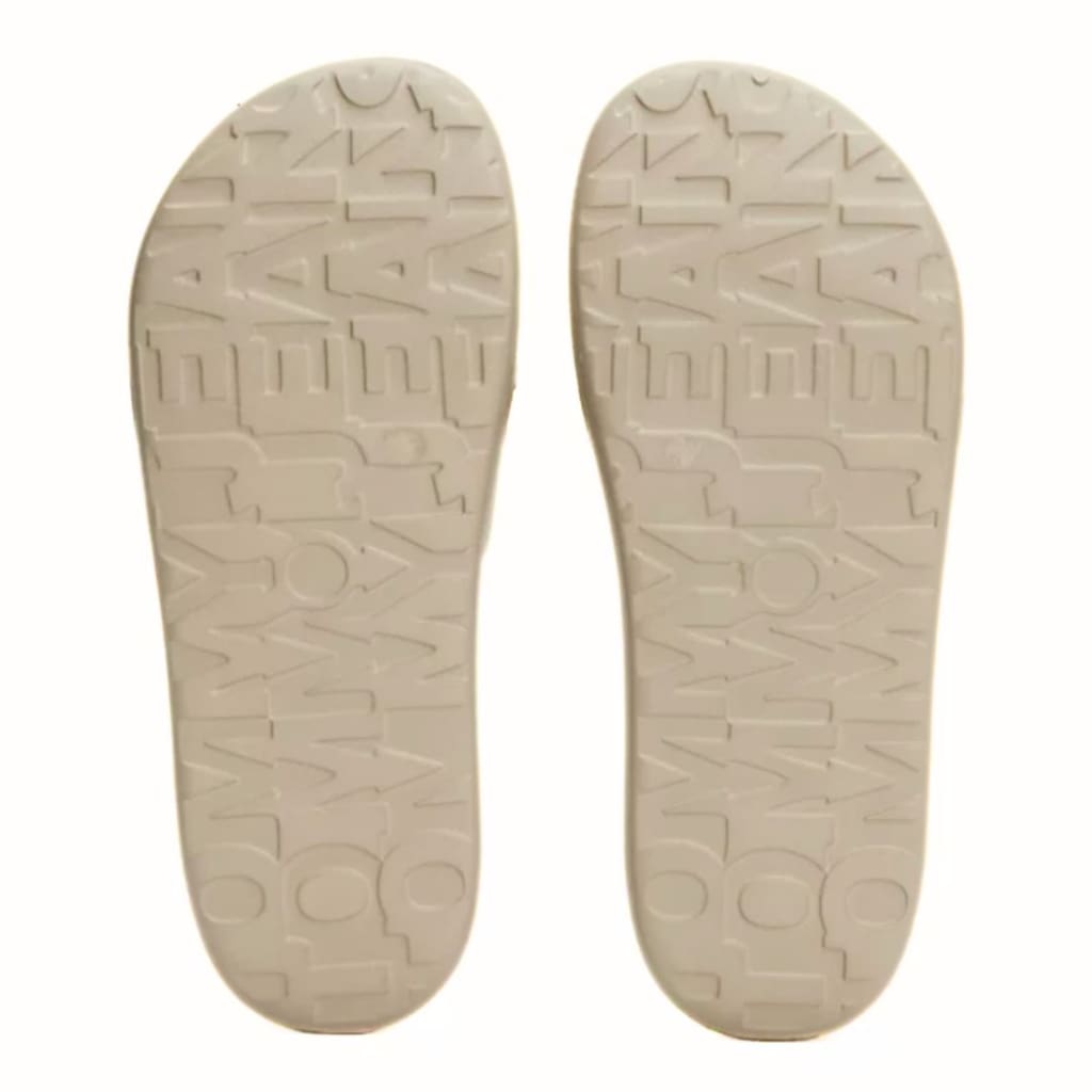 Tommy Hilfiger Chunky Flatform Pool Slides - BEG - Shoes