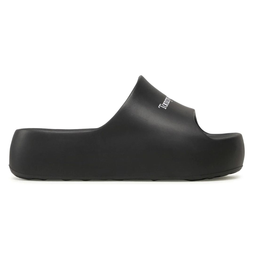 Tommy Hilfiger Chunky Flatform Pool Slides - BLK