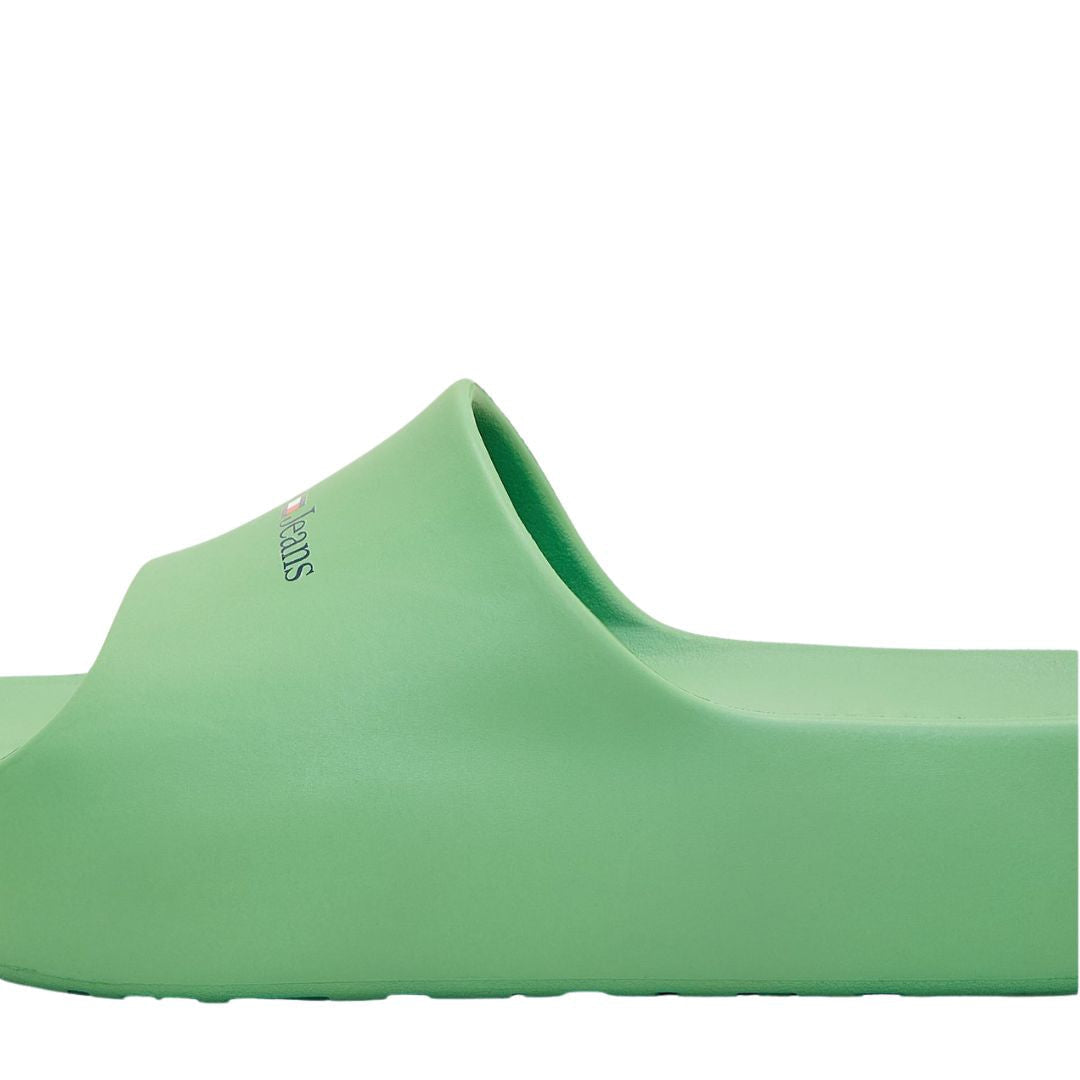 Tommy Hilfiger Chunky Flatform Pool Slides - GRN