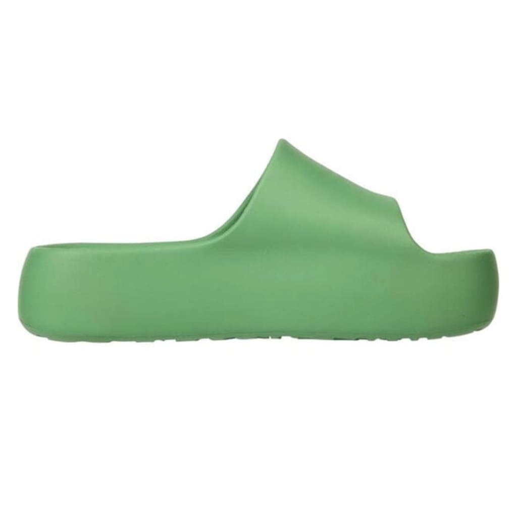 Tommy Hilfiger Chunky Flatform Pool Slides - GRN - Shoes