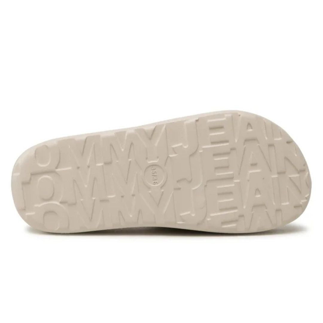 Tommy Hilfiger Chunky Flatform Pool Slides - OFFWHT