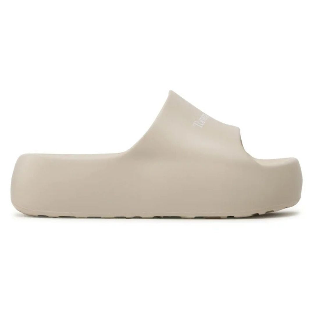 Tommy Hilfiger Chunky Flatform Pool Slides - OFFWHT