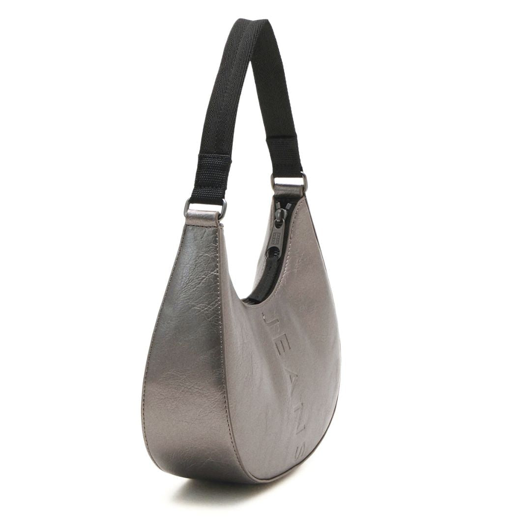 Tommy Hilfiger City Metal Logo Shoulder Bag - CHM - Champagne