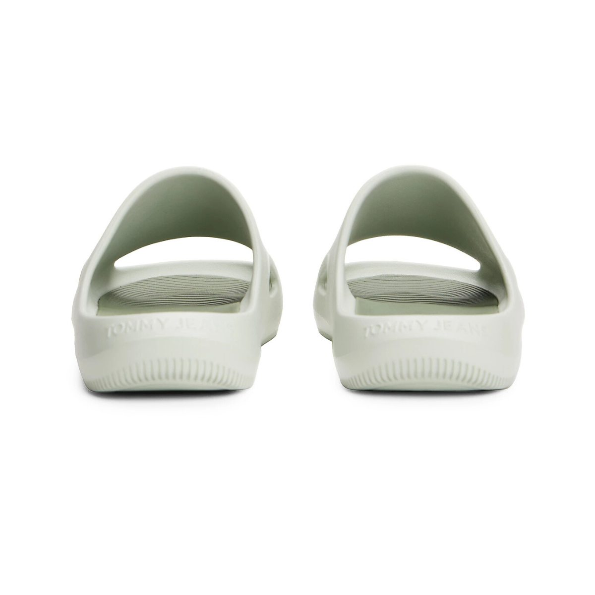 Tommy Hilfiger Cutout Embossed Pool Slides MNT
