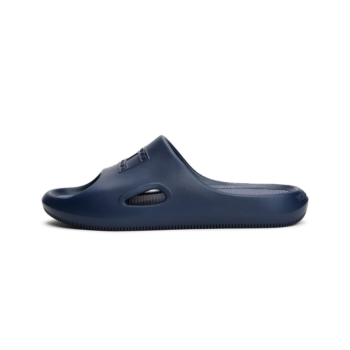 Tommy Hilfiger Cutout Embossed Pool Slides NVY