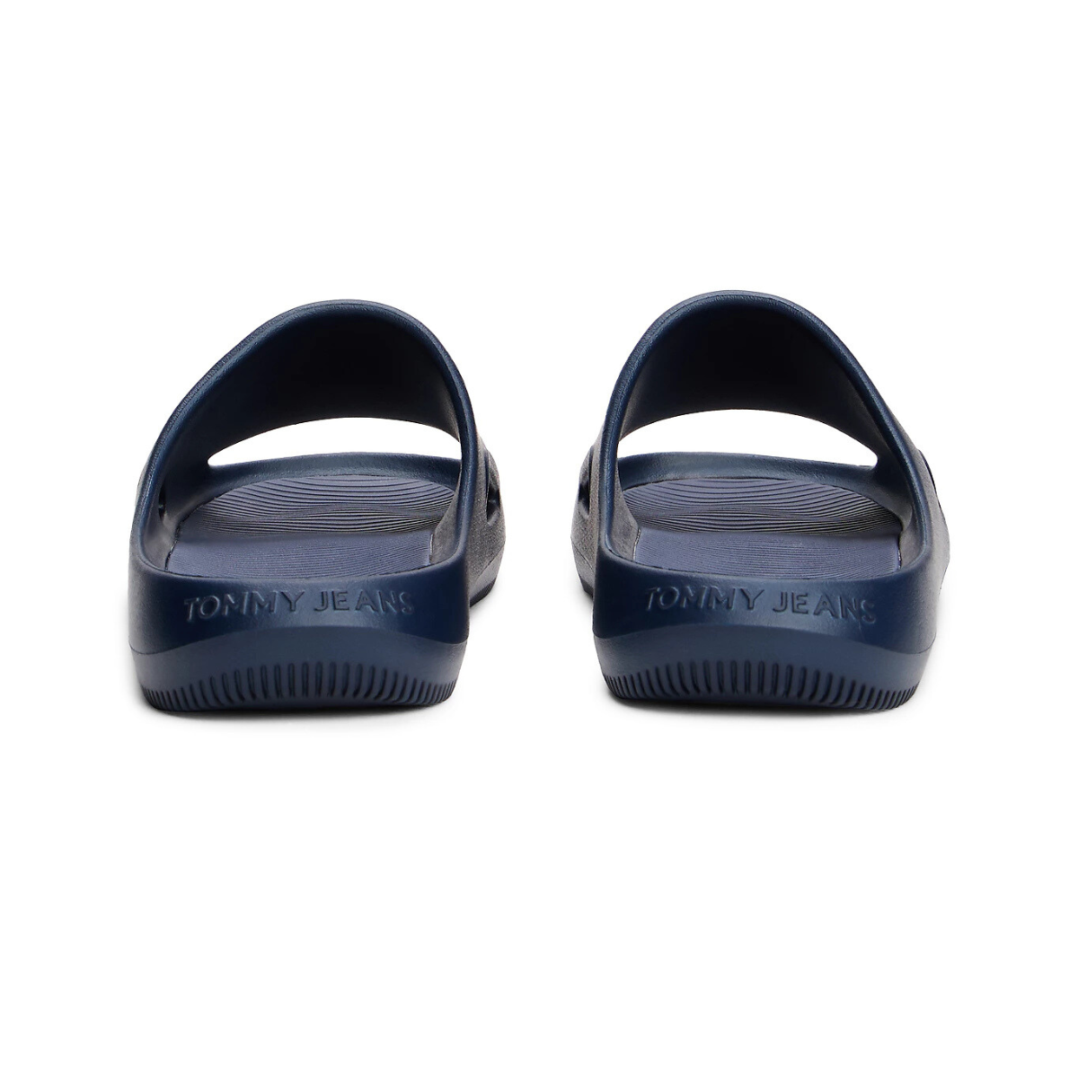 Tommy Hilfiger Cutout Embossed Pool Slides NVY