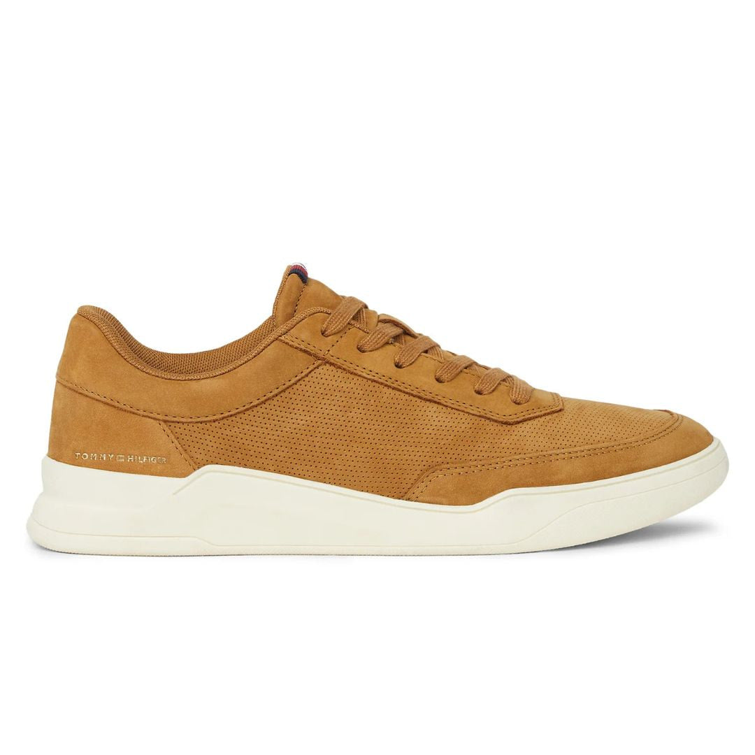 Tommy Hilfiger Elevated Cupsole Nubuck Sneakers FM0FM04933-TAN - Tan / 40