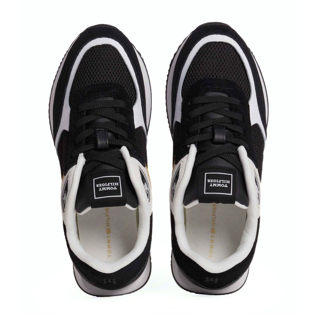Tommy Hilfiger Essential Elevated Runner Sneakers FW0FW07700-BLK