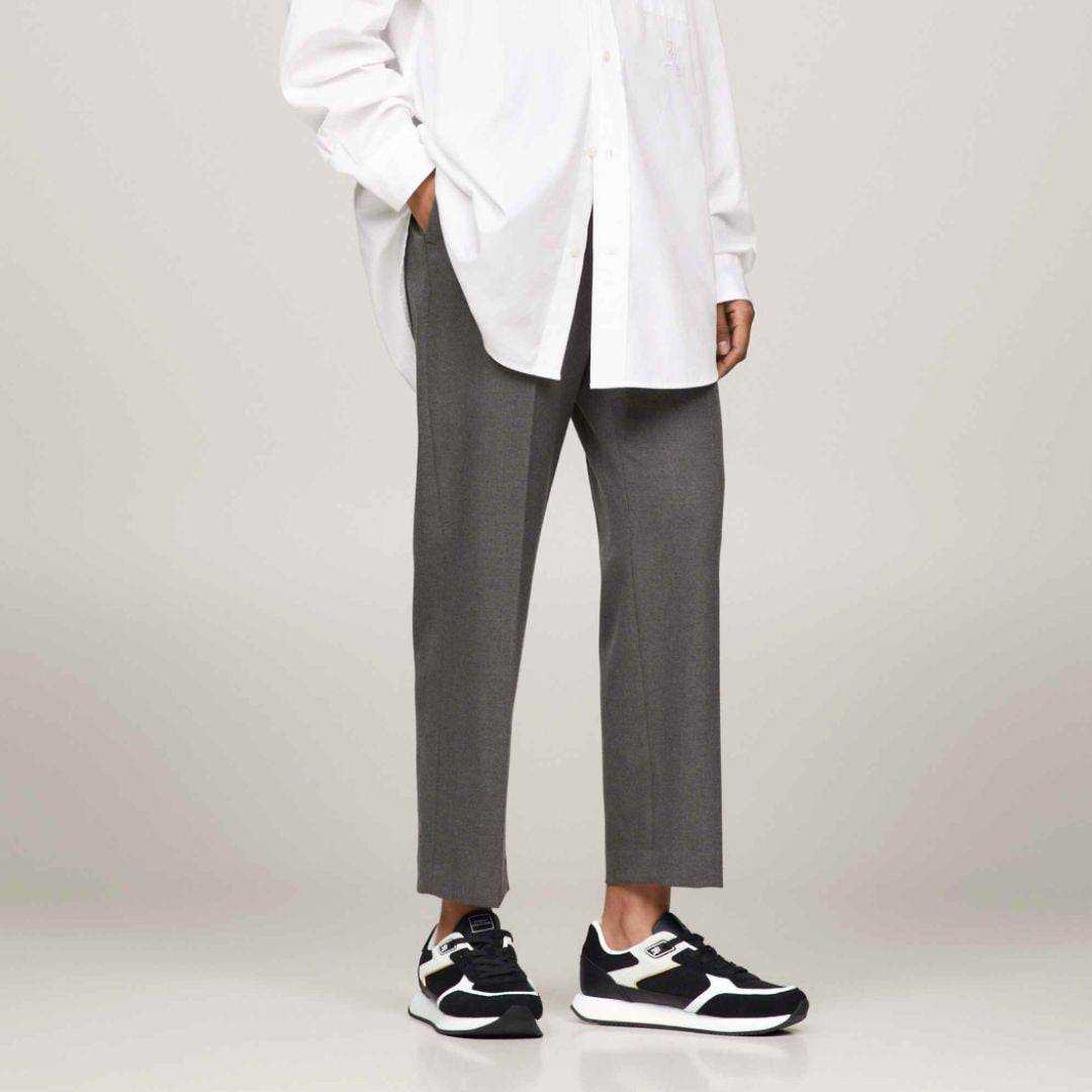 Tommy Hilfiger Essential Elevated Runner Sneakers FW0FW07700-BLK