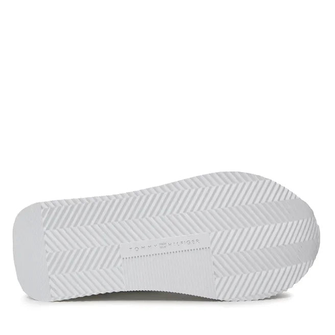 Tommy Hilfiger Essential Runner Global Stripes Women FW0FW07831 - WHT - Shoes