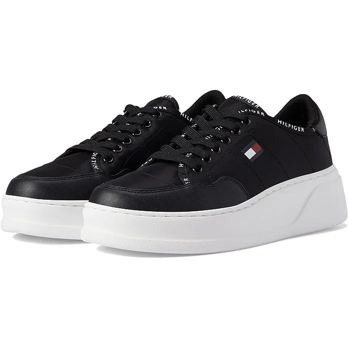Tommy Hilfiger Grazie Platform Trainers Women - BLK - Black / 38.5 / M - Shoes