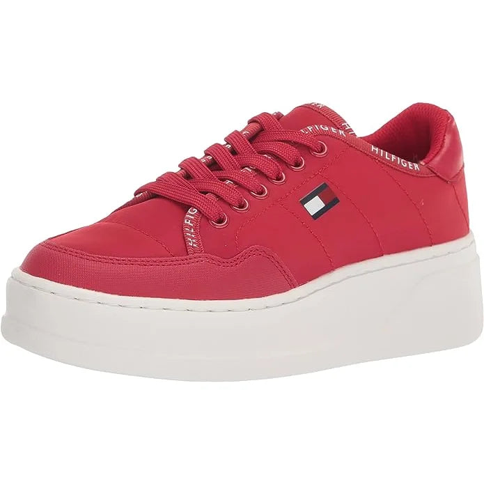 Tommy Hilfiger Grazie Platform Trainers Women - RED - Shoes