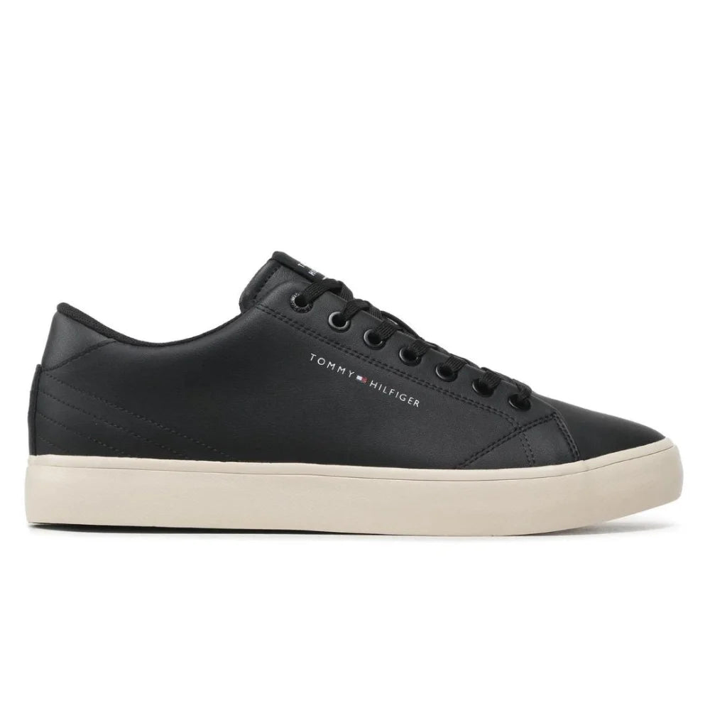 Tommy Hilfiger Hi Vulc Core Low LTH Men FM0FM04687-BLK - Black / 41 Shoes