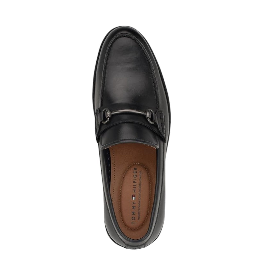Tommy Hilfiger Jackal Moc Toe Loafer Men - BLK - Black / 42