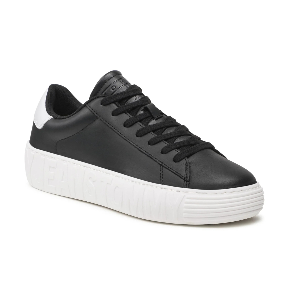 Tommy Hilfiger Jeans Sneakers Leather Outsole EM0EM01159-BLK