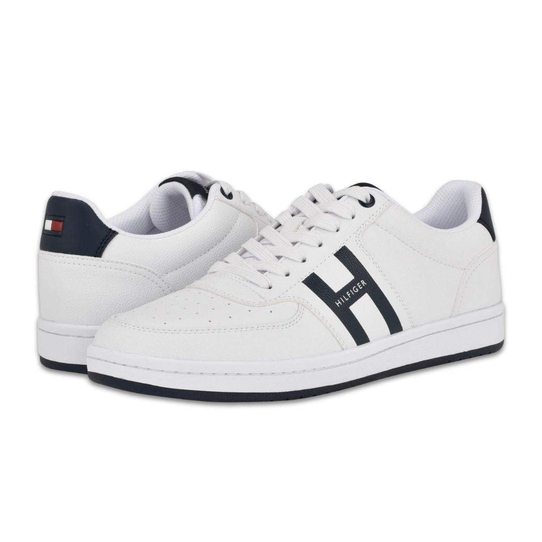 Tommy Hilfiger Lason Sneakers Men - WHTNVY - White/ Navy / 41.5