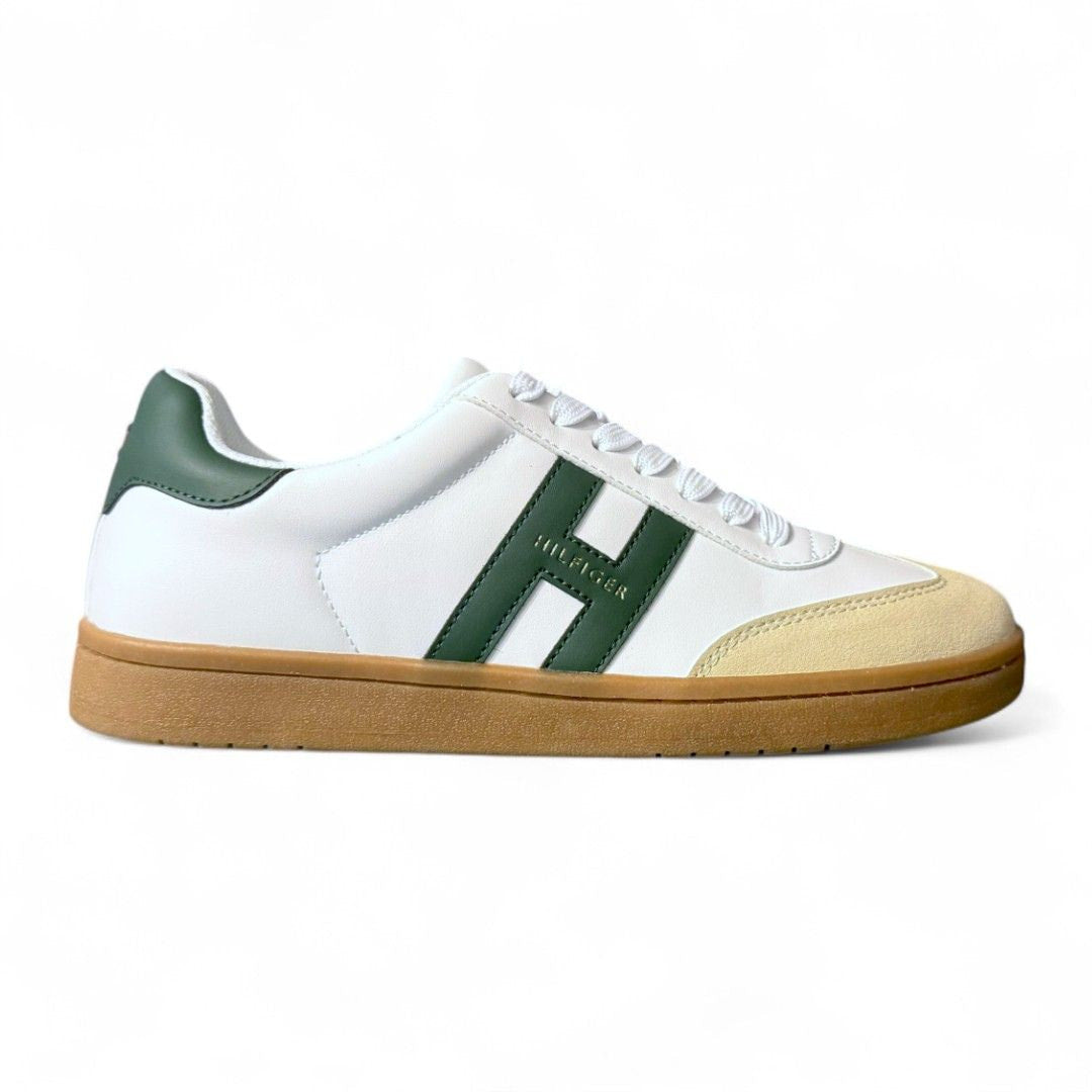Tommy Hilfiger Lerge Sneakers Men - WHTDGRN