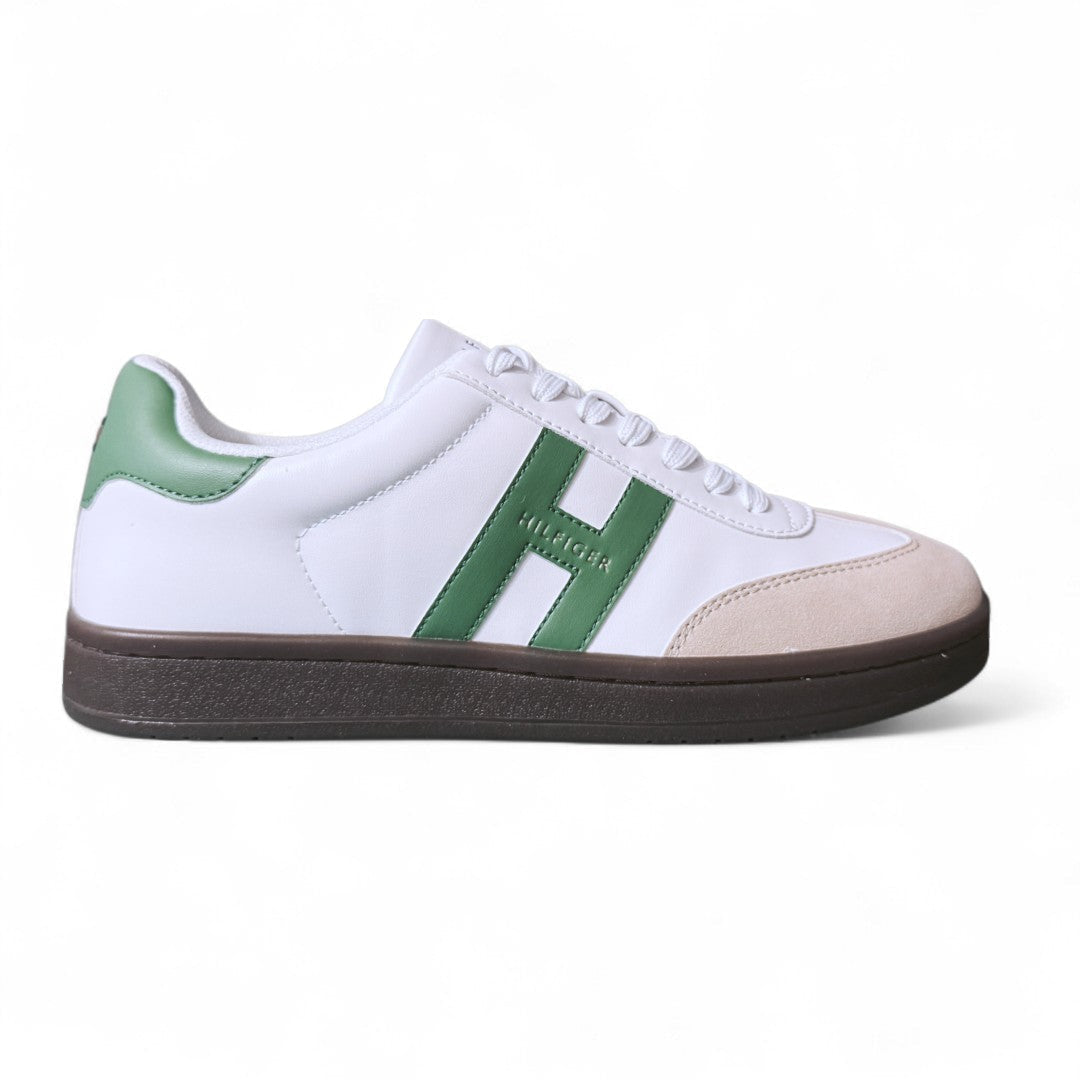 Tommy Hilfiger Lerge Sneakers Men - WHTGRN