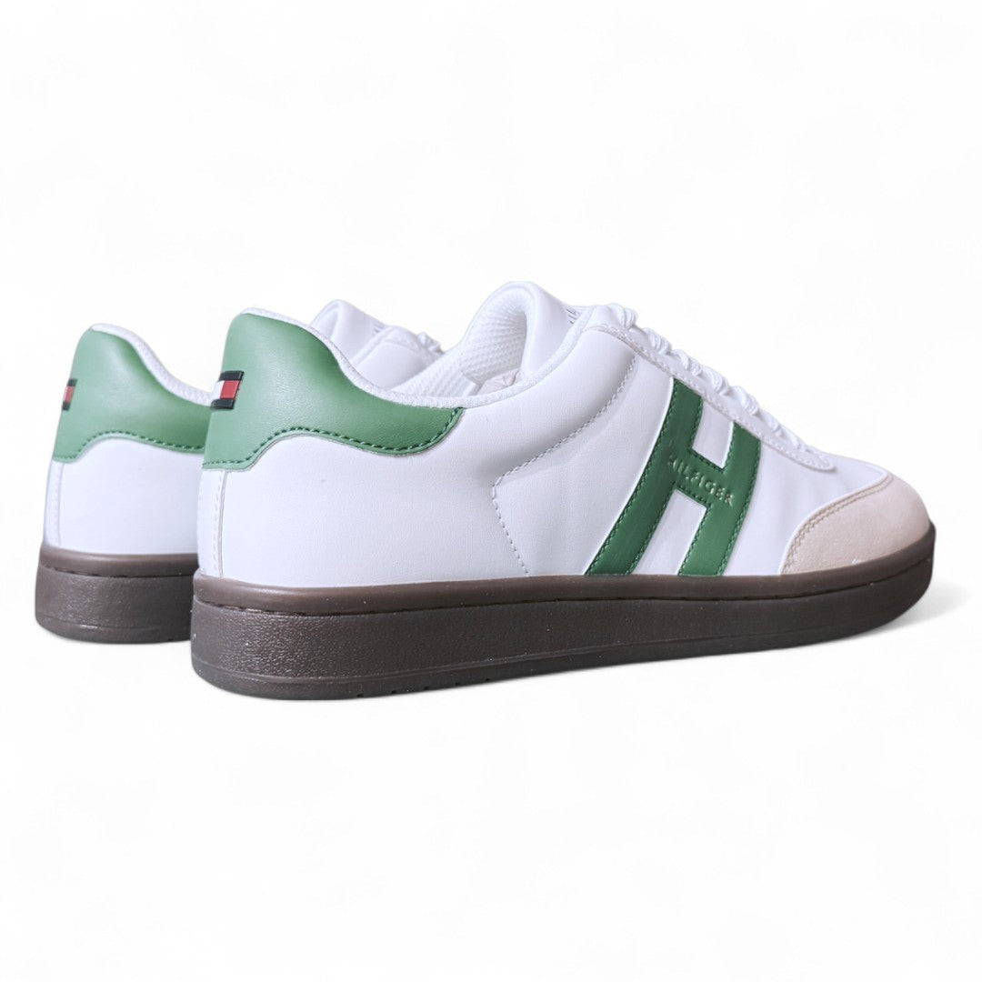 Tommy Hilfiger Lerge Sneakers Men - WHTGRN