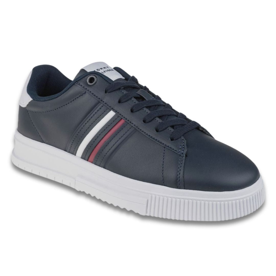 Tommy Hilfiger Modern Cupsole Stripes LTH Sneakers FM0FM05406-NVY