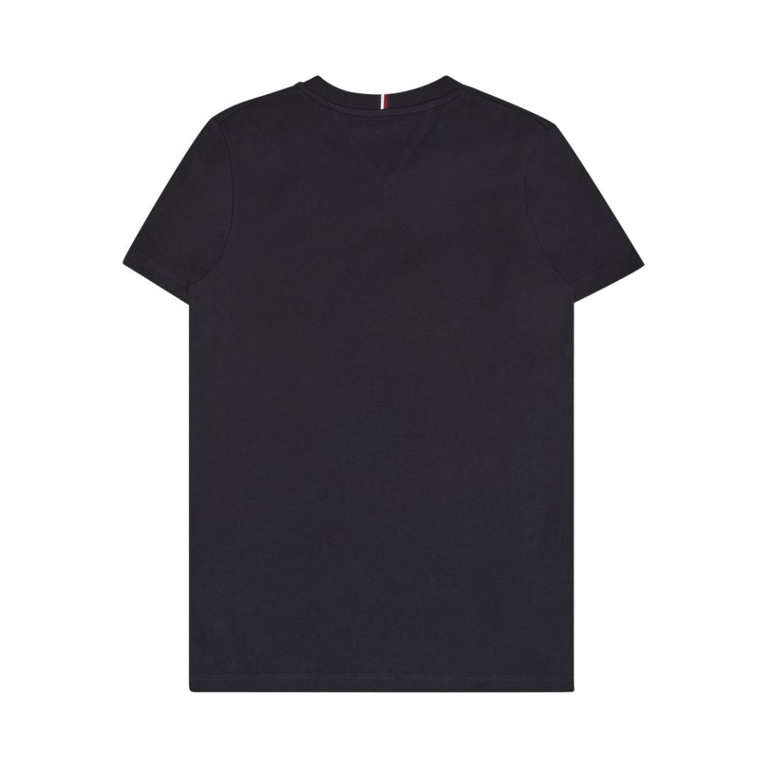 Tommy Hilfiger Monogram Logo Crew Neck Graphic T-Shirt Men