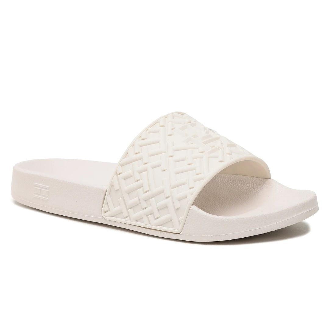 Tommy Hilfiger Slides Th Monogram Pool Slide FW0FW06987 WHT White / 35