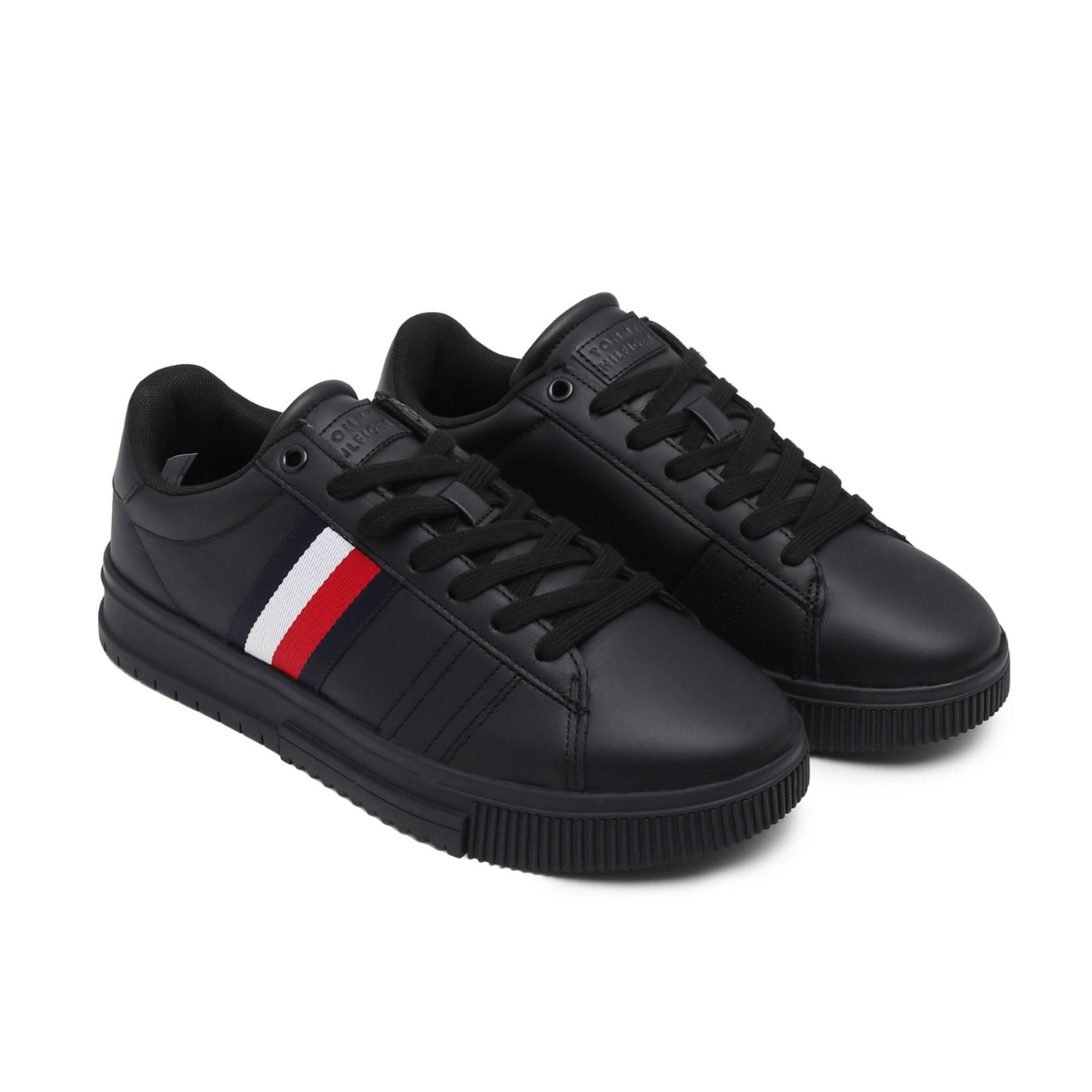 Tommy Hilfiger Supercup Leather FM0FM04706-BLK