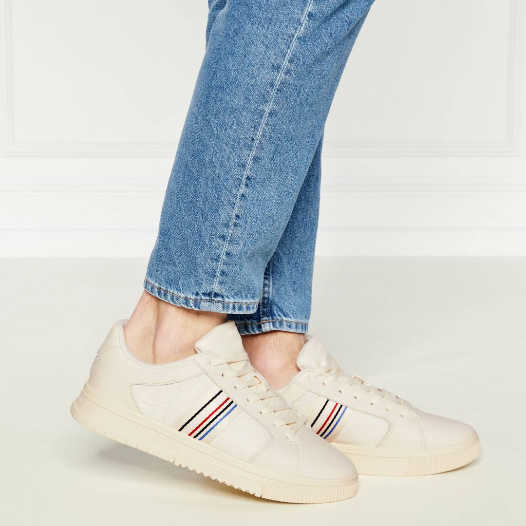Tommy Hilfiger Supercup Mix Summer Sneakers FM0FM05052-OFFWHT