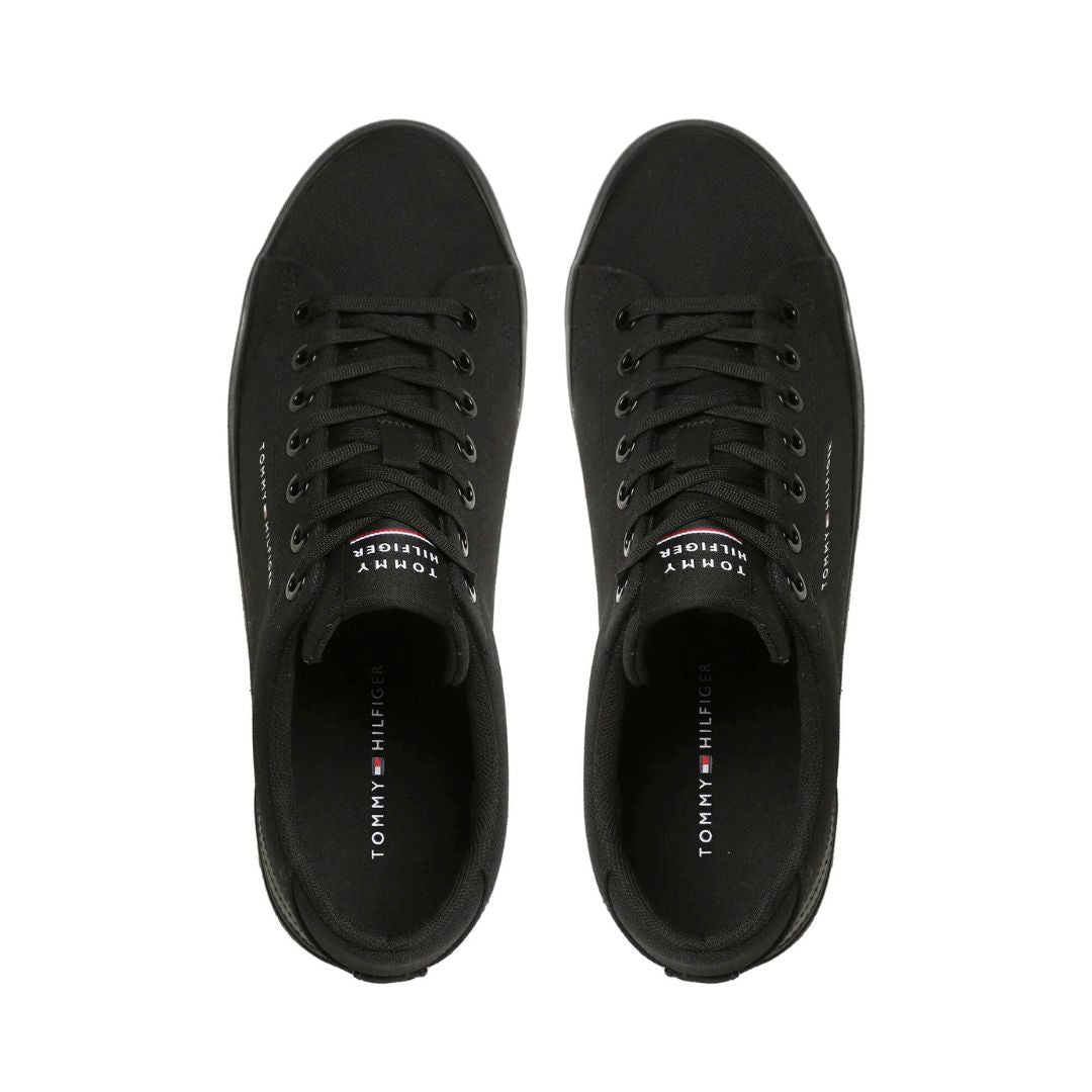 Tommy Hilfiger Tennis shoes Th Hi Vulc Core Low Canvas FM0FM04737-BLK
