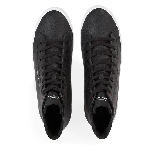 Tommy Hilfiger TH Hi Vulc Core LTH Sneaker Men - BLK Shoes