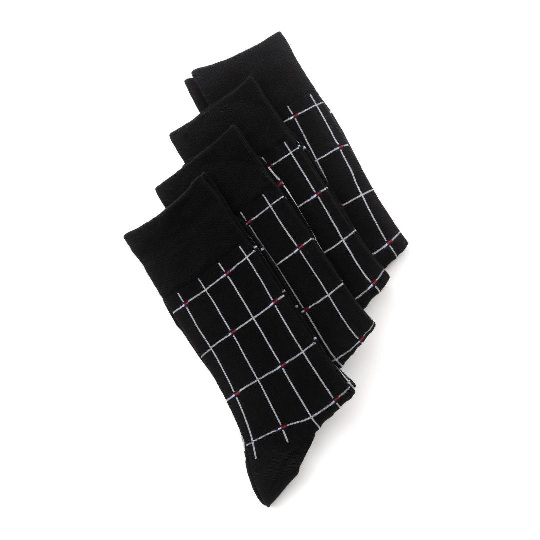 Tommy Hilfiger TROUSER SOCK 4-PACK - MULTI - C2 / 4 Pairs / OS