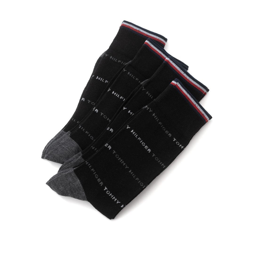 Tommy Hilfiger TROUSER SOCK 4-PACK - MULTI - C7 / 4 Pairs / OS