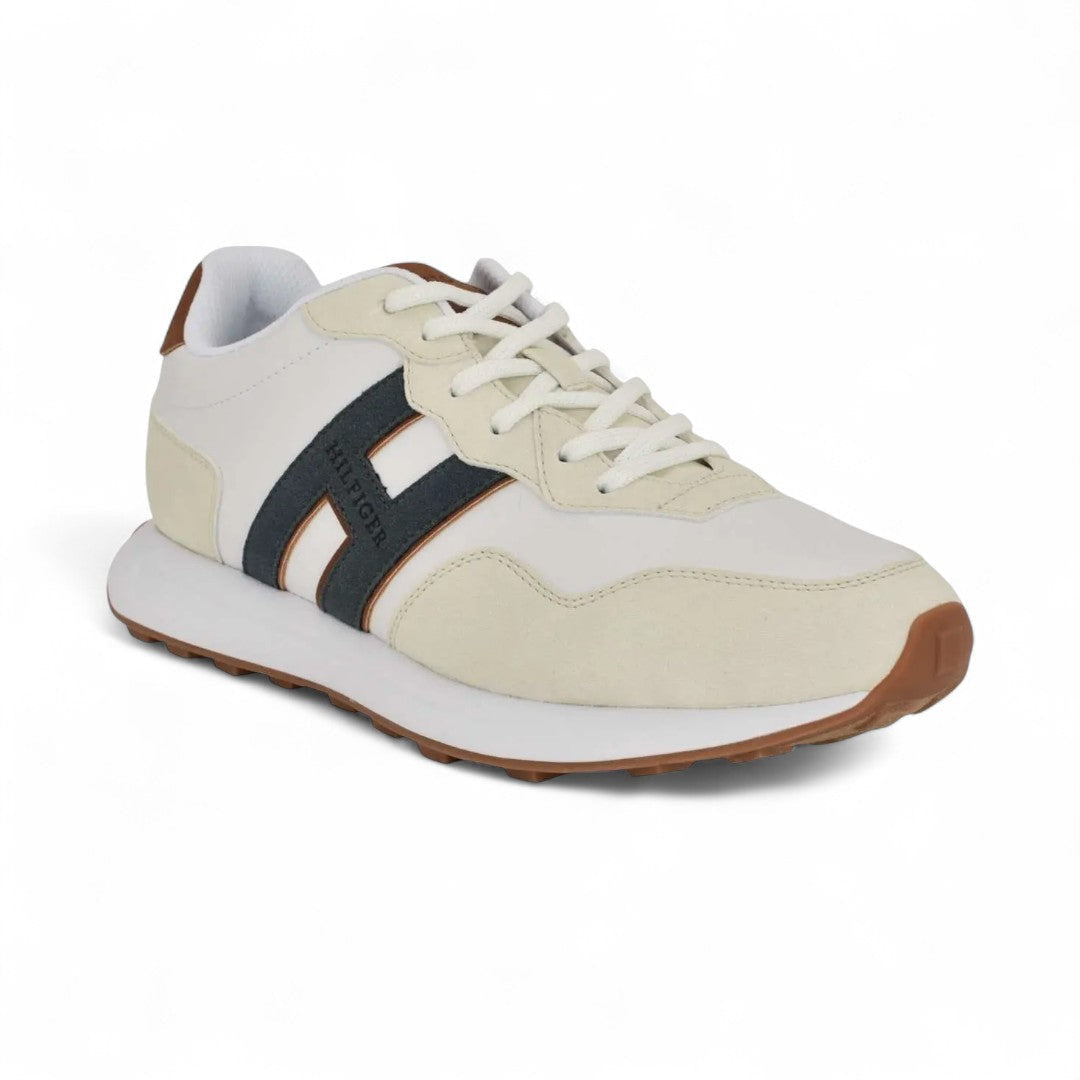 Tommy Hilfiger Vanlon Lace Up Sneakers Men - WHTGRY